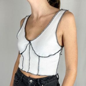 Reverse Stitch Top